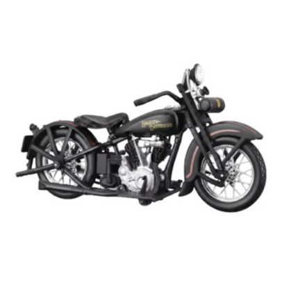 Produktbild på Vintage Metal Motorcycle Toy – Scale 1:18 Model Motorcycle for Children från Happy Parent