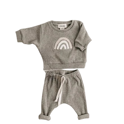 Soft Set Khaki/Gray - Five sizes