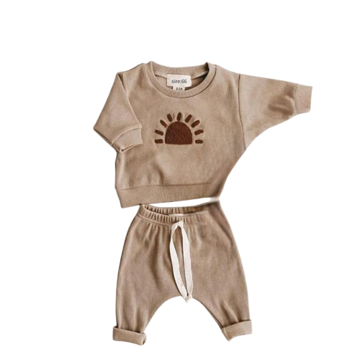 Soft Set Khaki/Gray - Five sizes