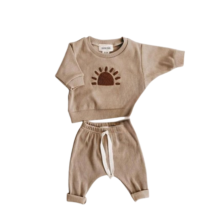 Soft Set Khaki/Gray - Five sizes